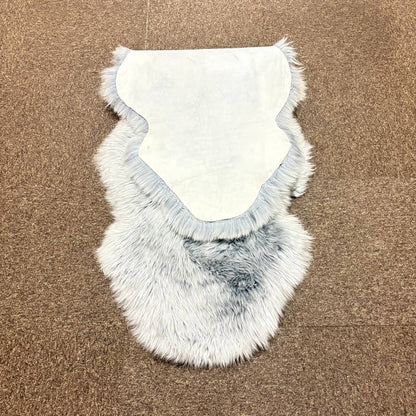 ムートンラグ シープスキンロング 羊毛皮 本革仕様 185×65cm 長毛タイプ